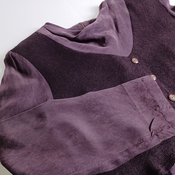 Lindor Burgundy Drape Neck Vintage Maxi Dress - Picture 3 of 16